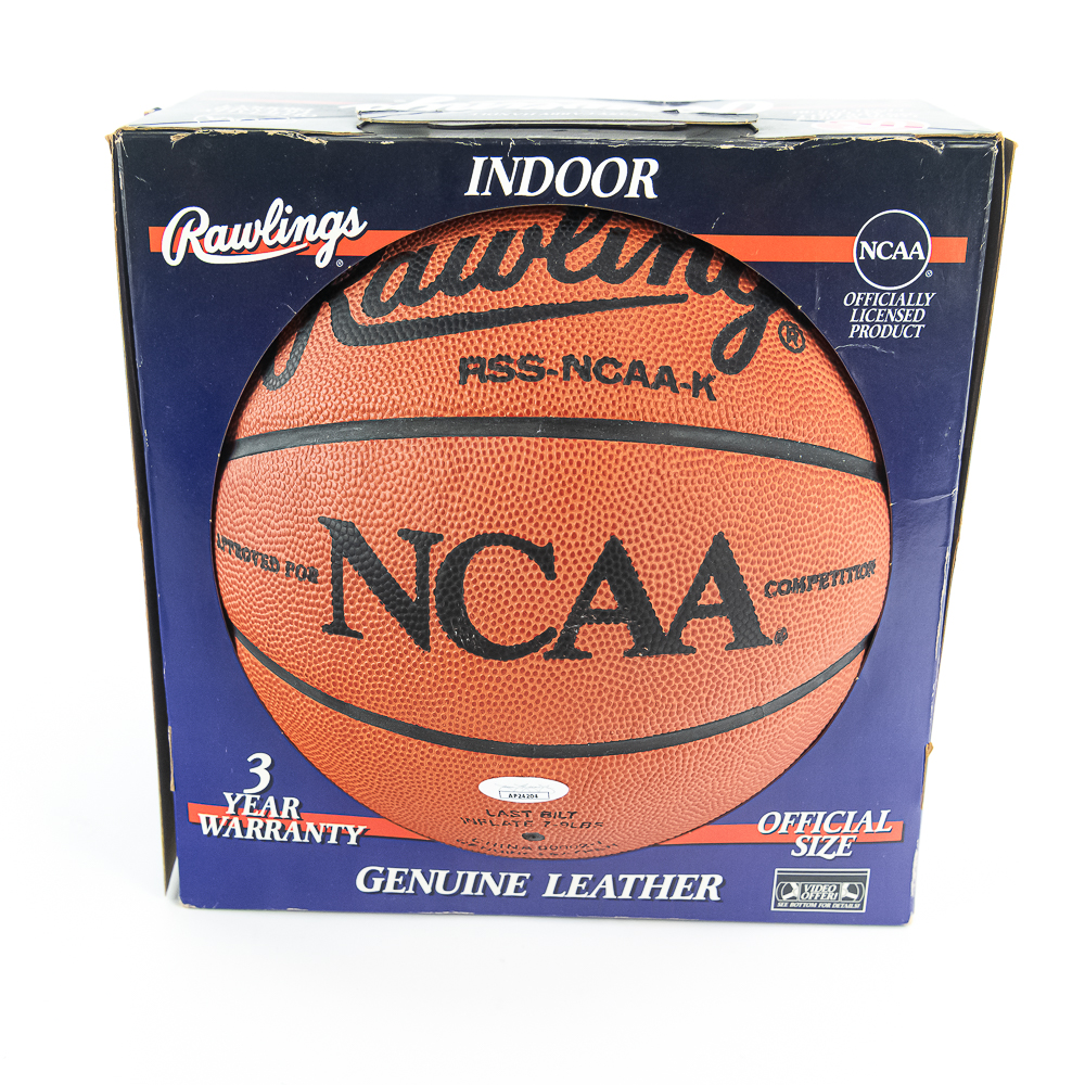 AL McGuire C.B.S. 96 Autographed Basketball w JSA