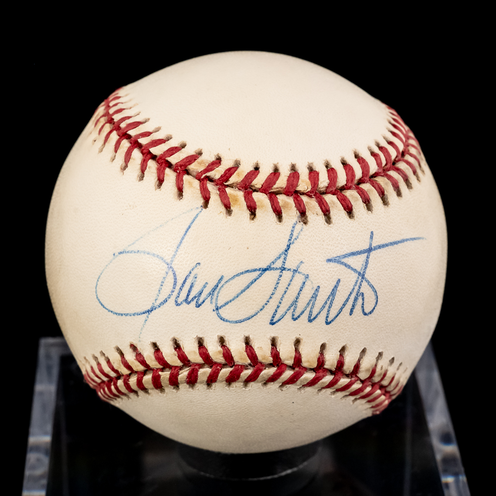 Ron Santo & Randy Hundley Autographed Baseballs