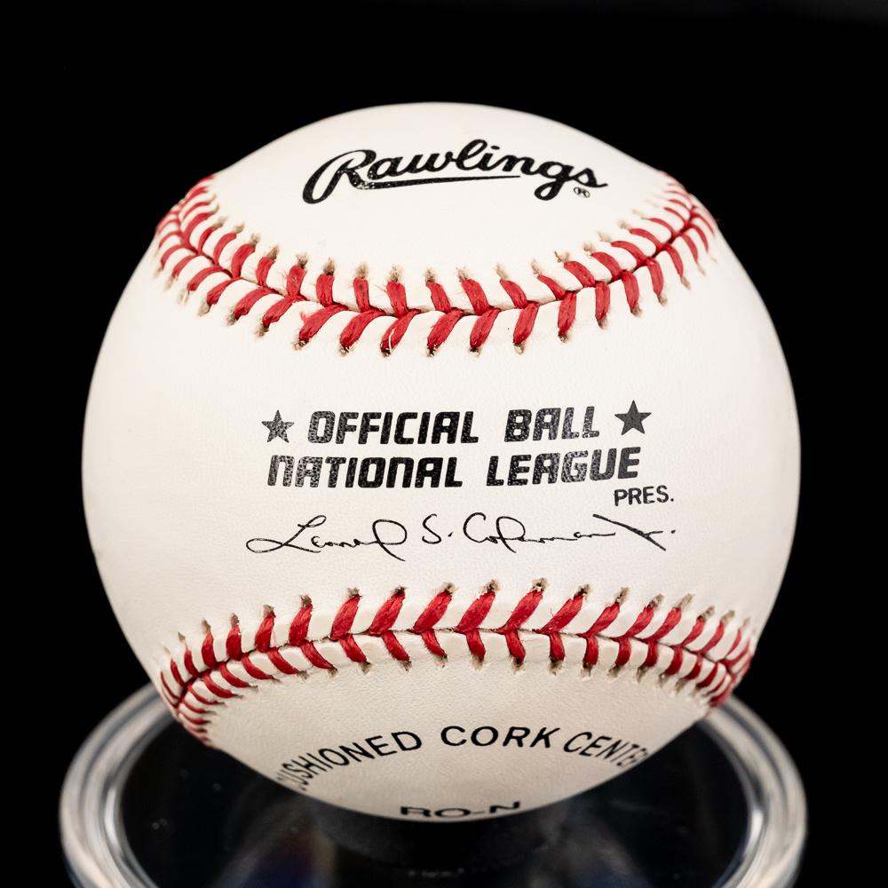 Maury Wills & Gene Hermanski Signed ONL Baseballs