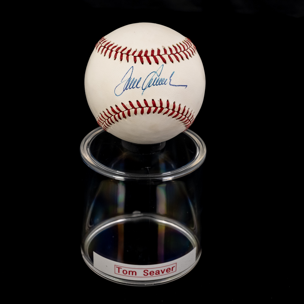 Tom Seaver Autographed OAL Baseball w PSA LOA