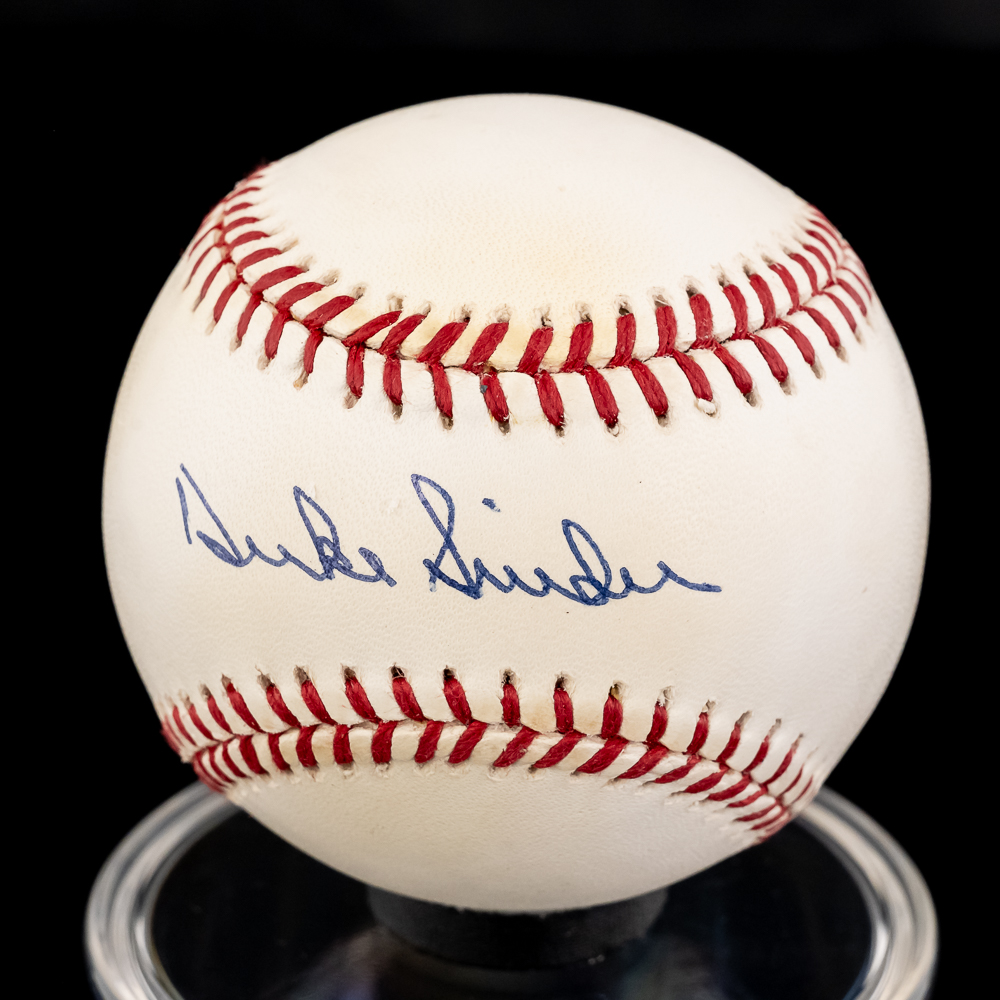 Duke Snider & Don Sutton Autographed MLB Baseballs