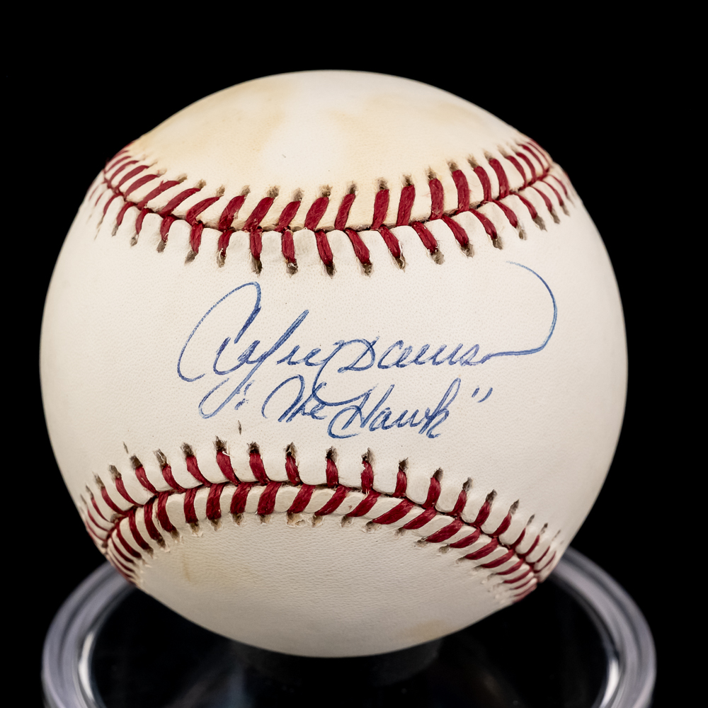 Andre Dawson & Mark Prior AUTOGRAPHED Baseballs
