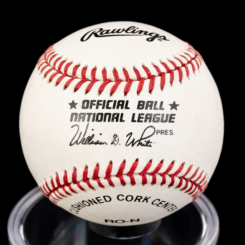 Ron Santo & Billy Herman Autographed Baseballs