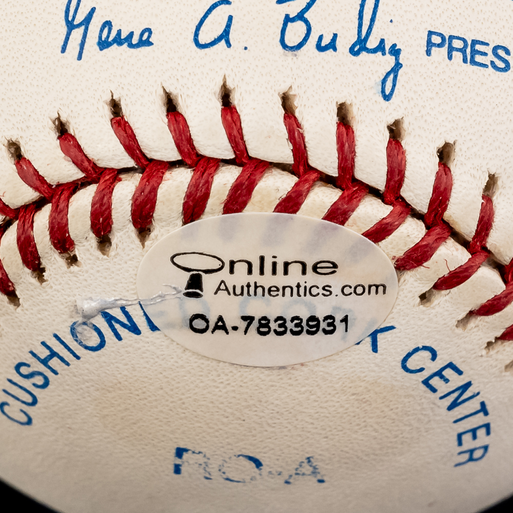 Mark McGwire Autographed AL MLB Baseball COA +
