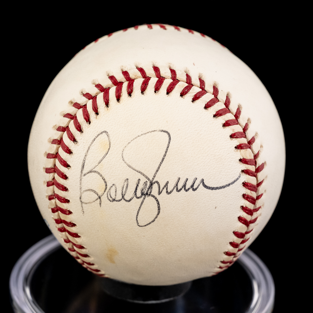 Bobby Murcer & Bill Madlock Autographed Baseballs