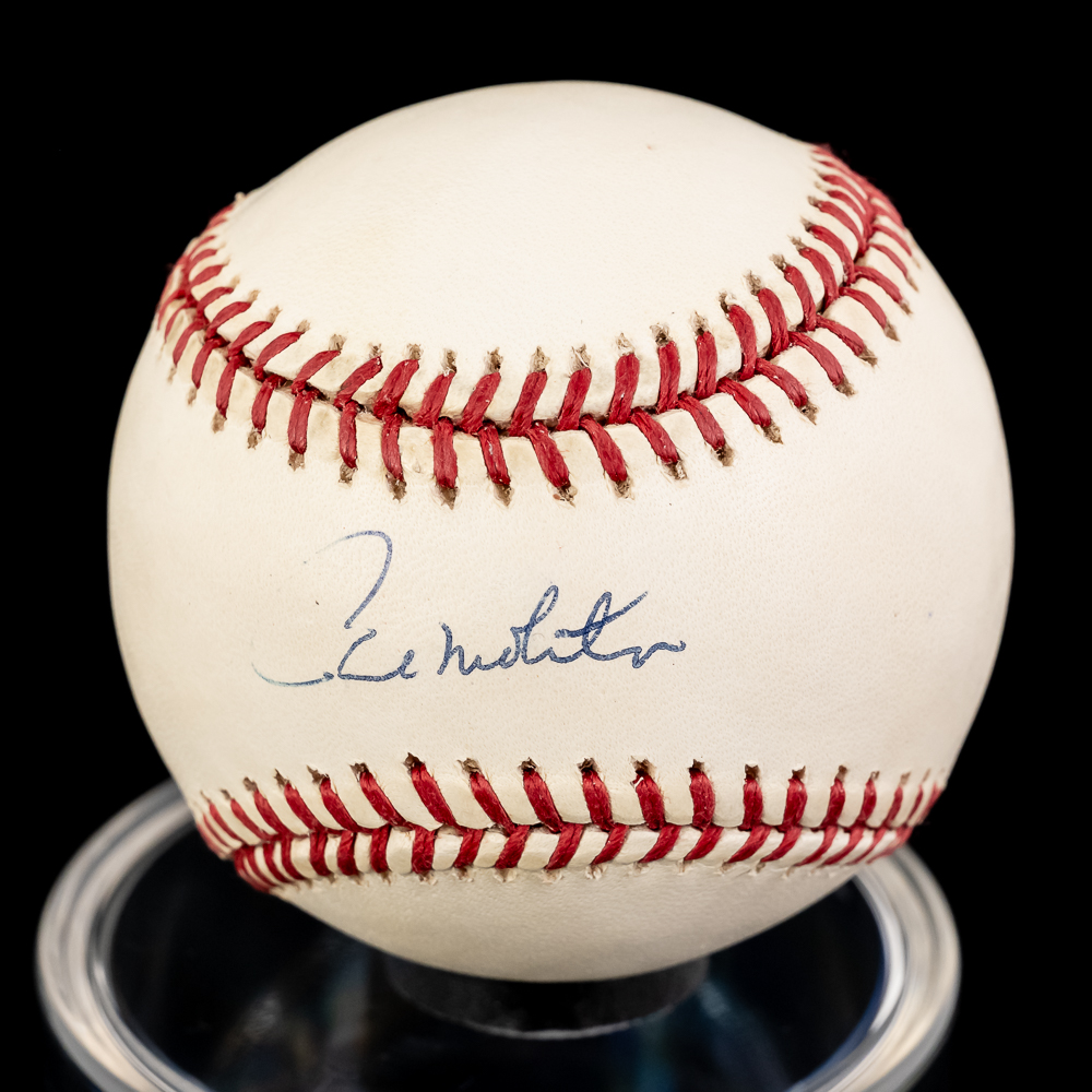 Molitor & Yount Autographed Official MLB Baseballs