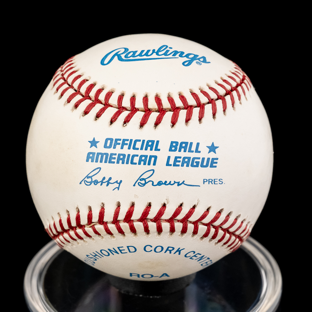 NYY Yogi Berra COA & Hector Lopez Signed Baseballs
