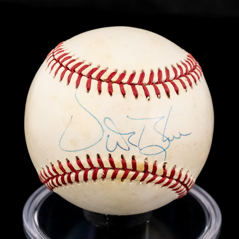 Vida Blue & Carney Lansford Autographed Baeballs