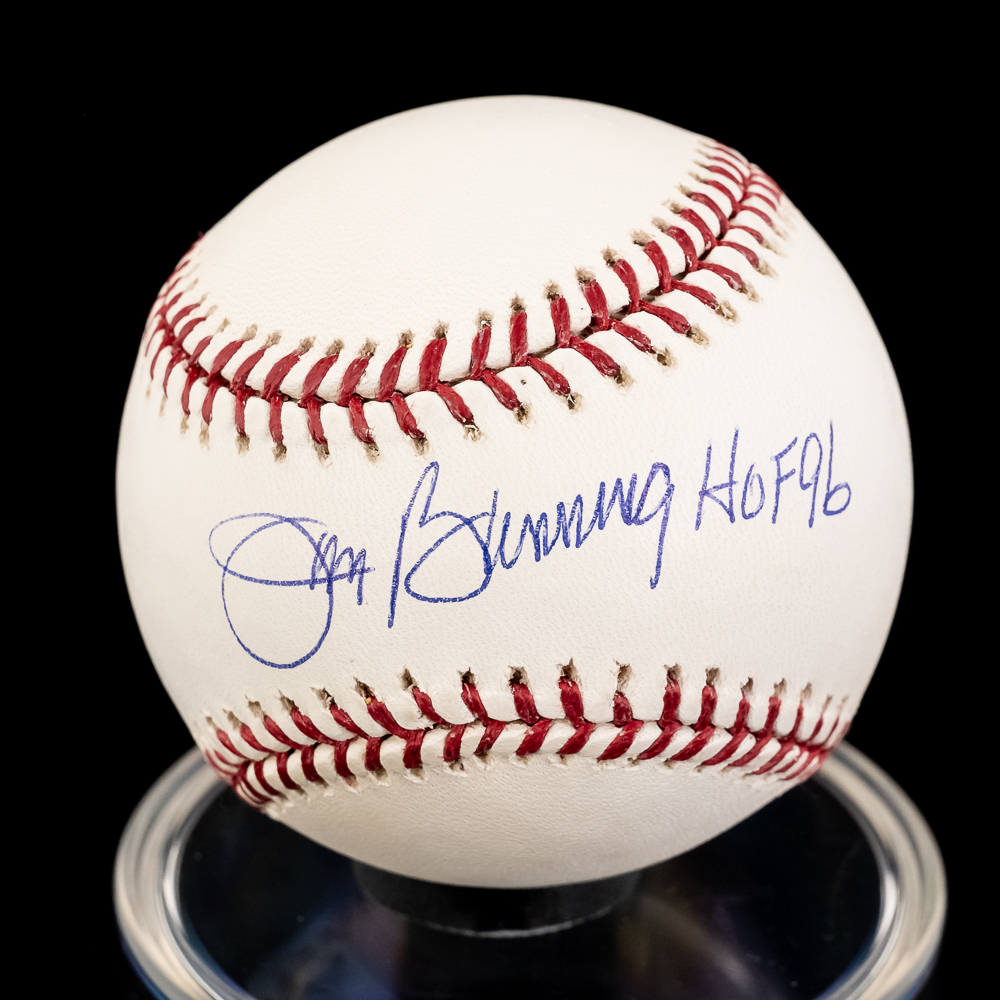 Richie Ashburn & Jim Bunning Autographed Baseballs