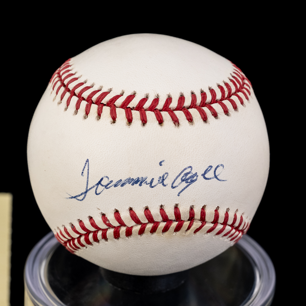 Branca Thomson & T Agee Al Jackson AUTO Baseballs