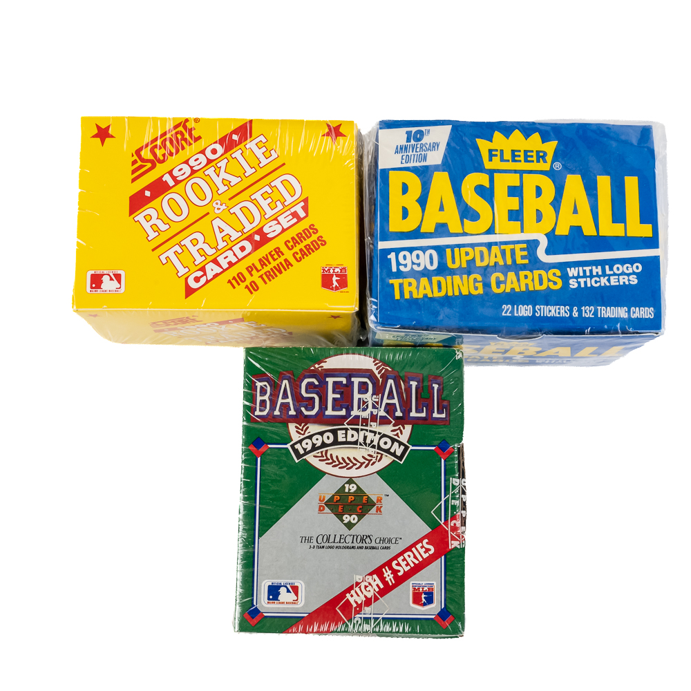 '89 '90 Score '90 Upper Deck '92 Donruss MLB Cards