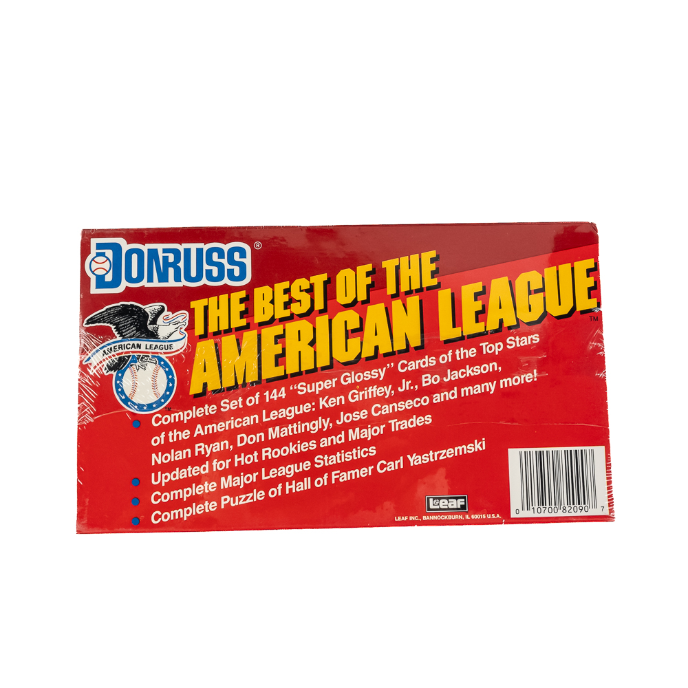 '89 '90 Score '90 Upper Deck '92 Donruss MLB Cards