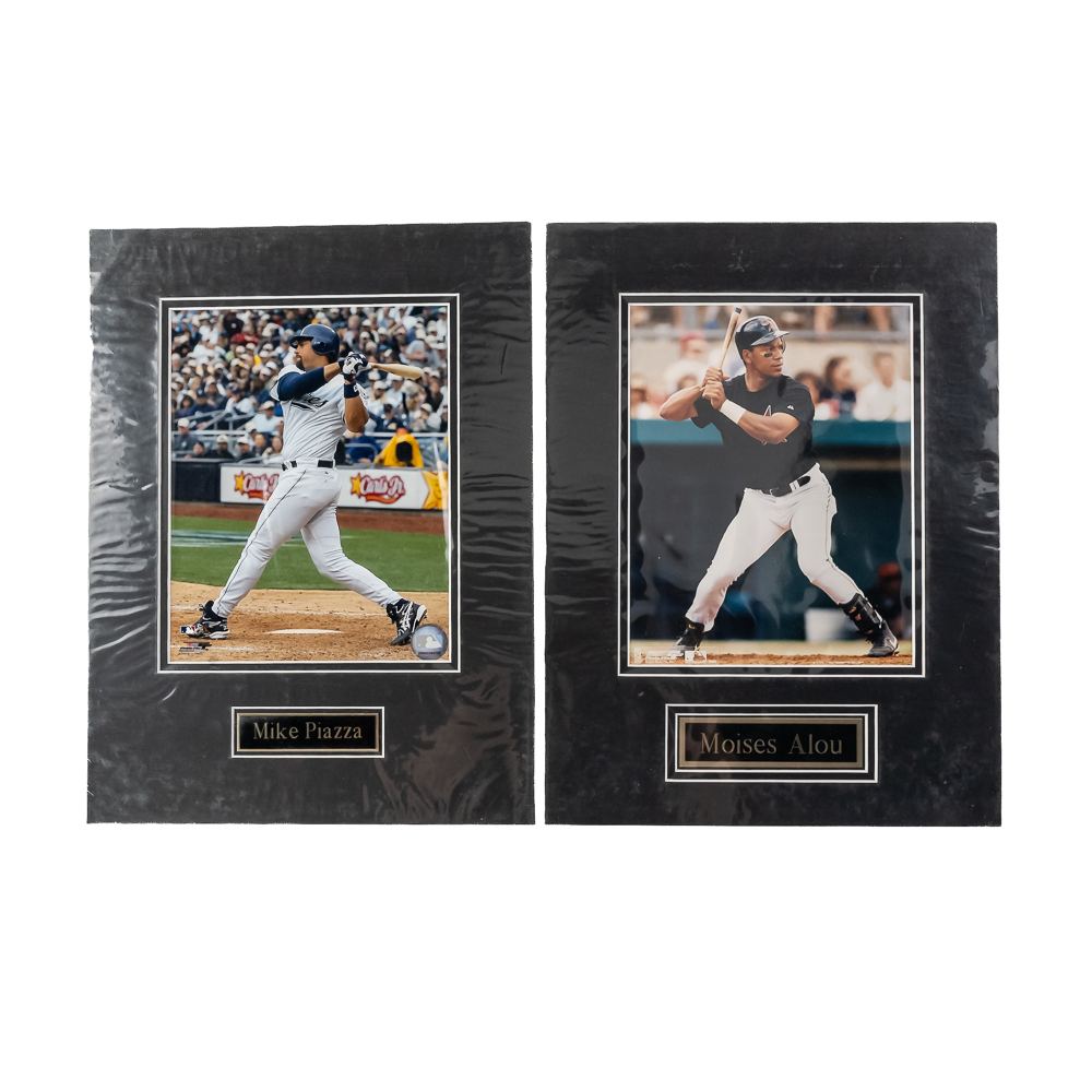 15 Assorted MLB Licensed Matted Photographic Print