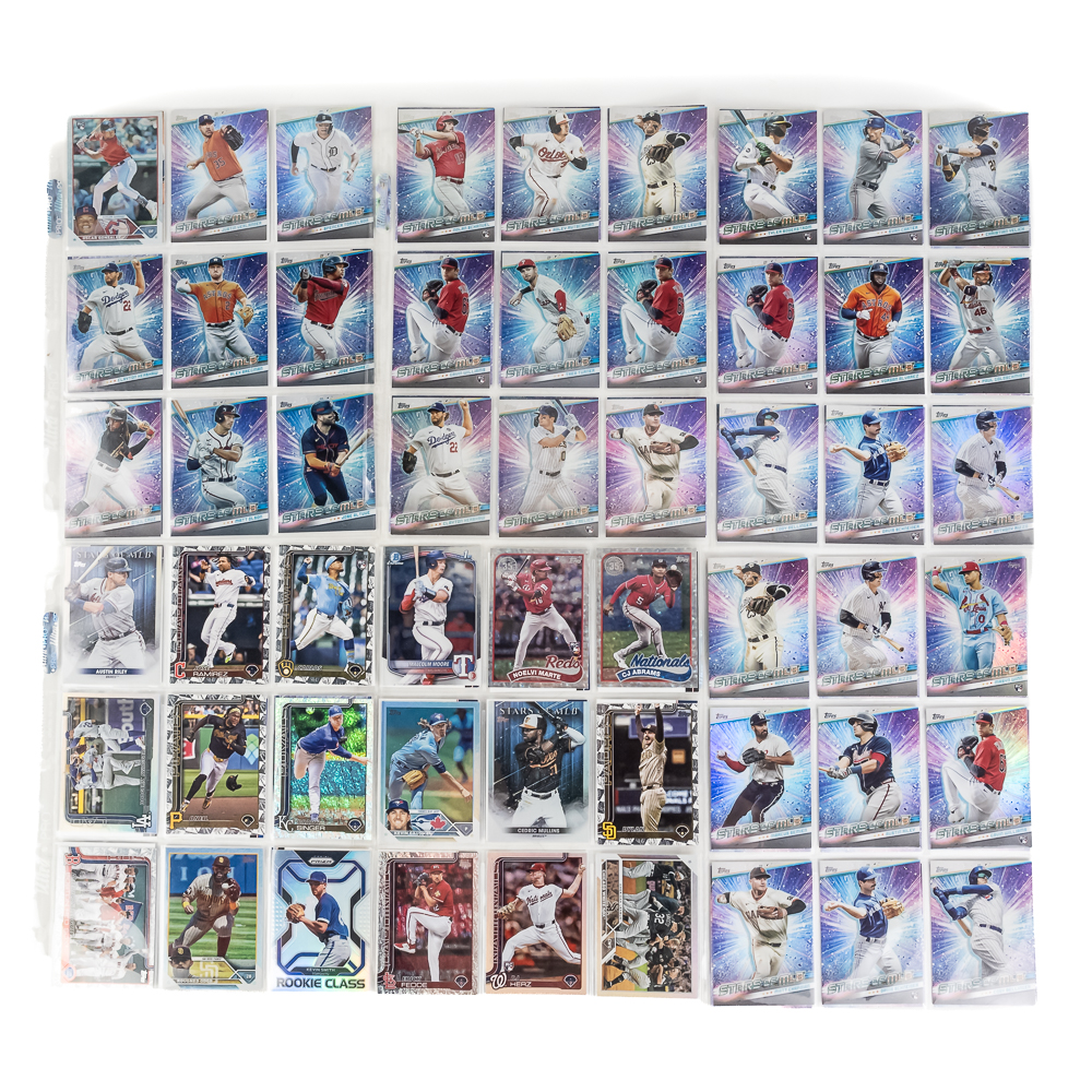 (425)Refractor Rookie All Star MLB Card Collection