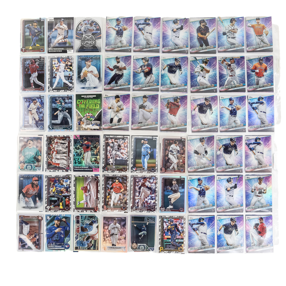 (425)Refractor Rookie All Star MLB Card Collection