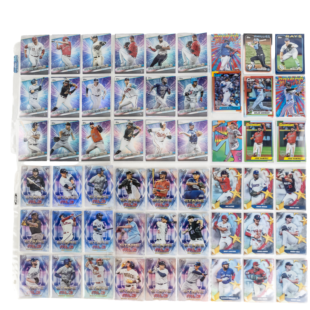 (425)Refractor Rookie All Star MLB Card Collection