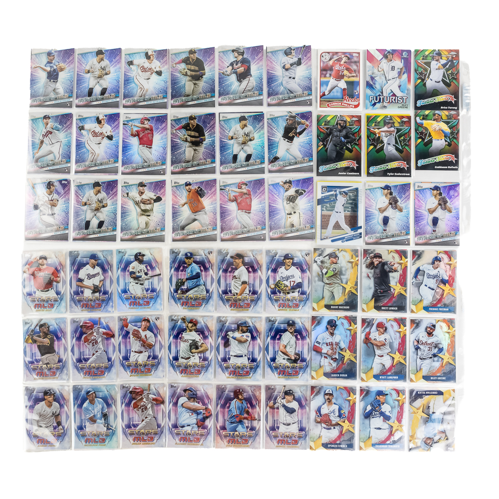 (425)Refractor Rookie All Star MLB Card Collection