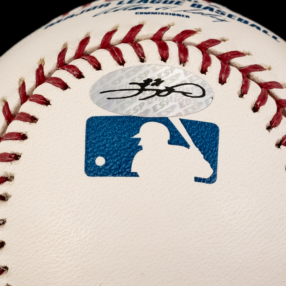 Sandberg Sutcliffe & Sosa Autographed MLB Baseball