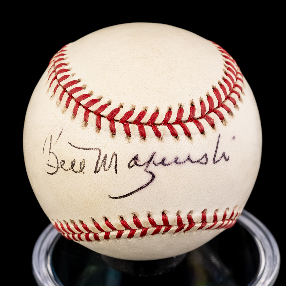 Willie Stargell & Bill Mazeroski Signed Baseballs