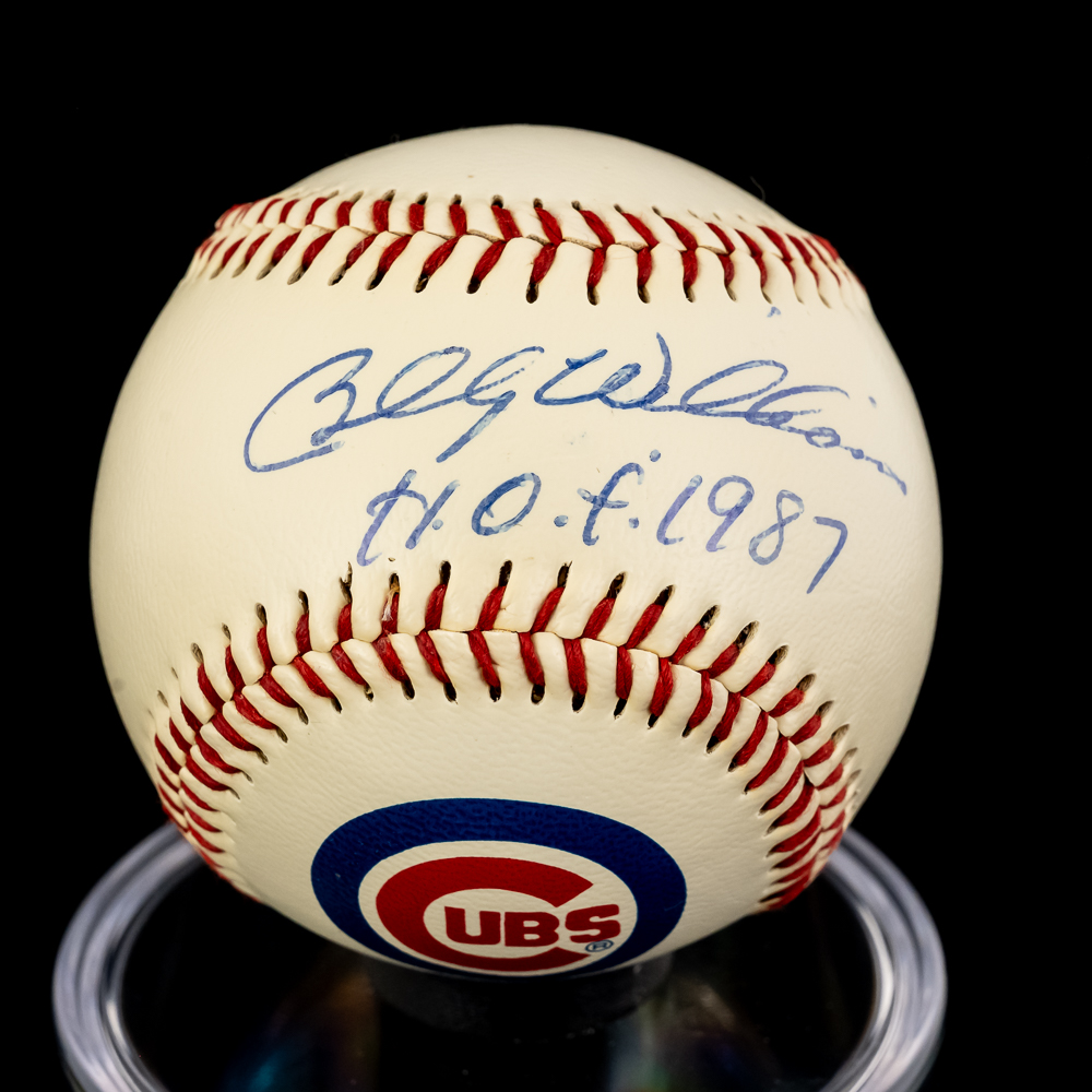 Ernie Banks & Billy Williams Autographed Baseballs