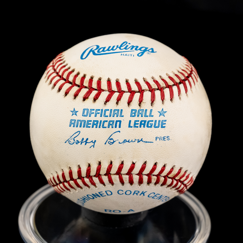Jim Catfish Hunter & Tug McGraw Autographed Balls