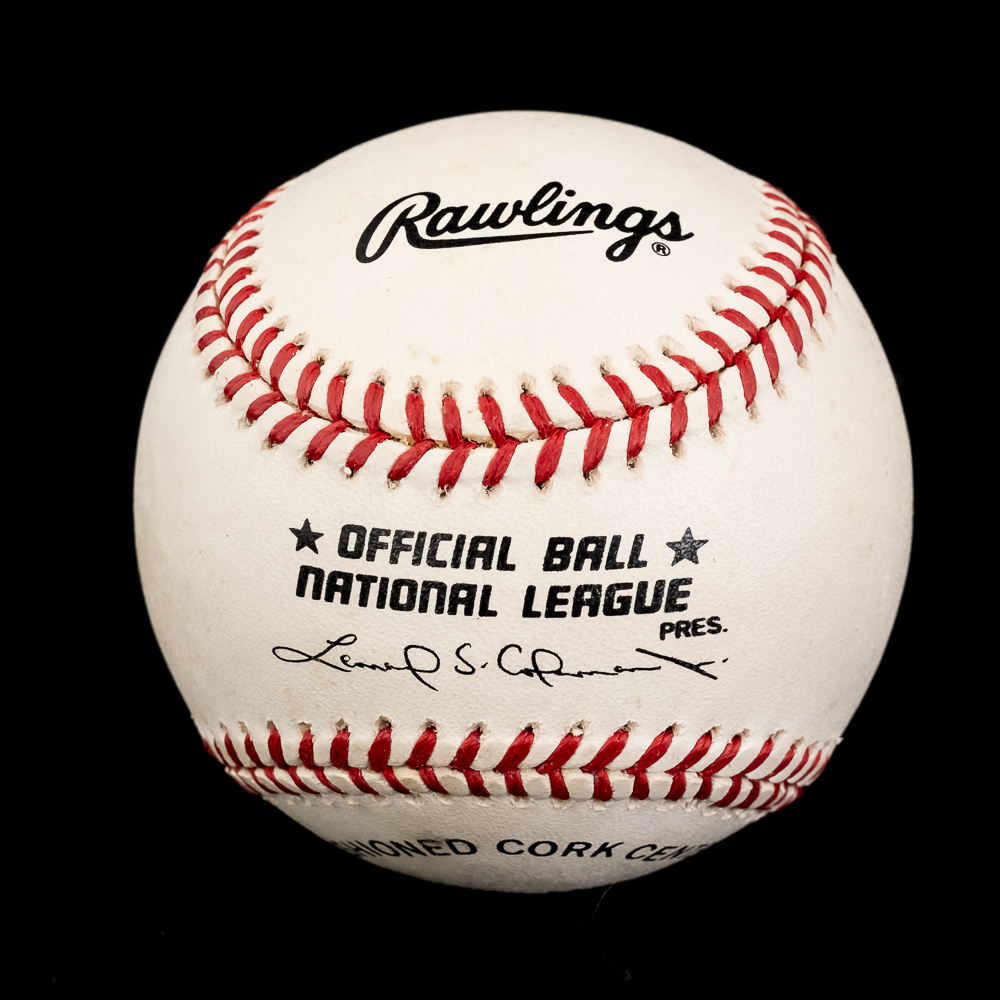 T Lasorda L Boudreau B Bell B Valentine AUTO Balls