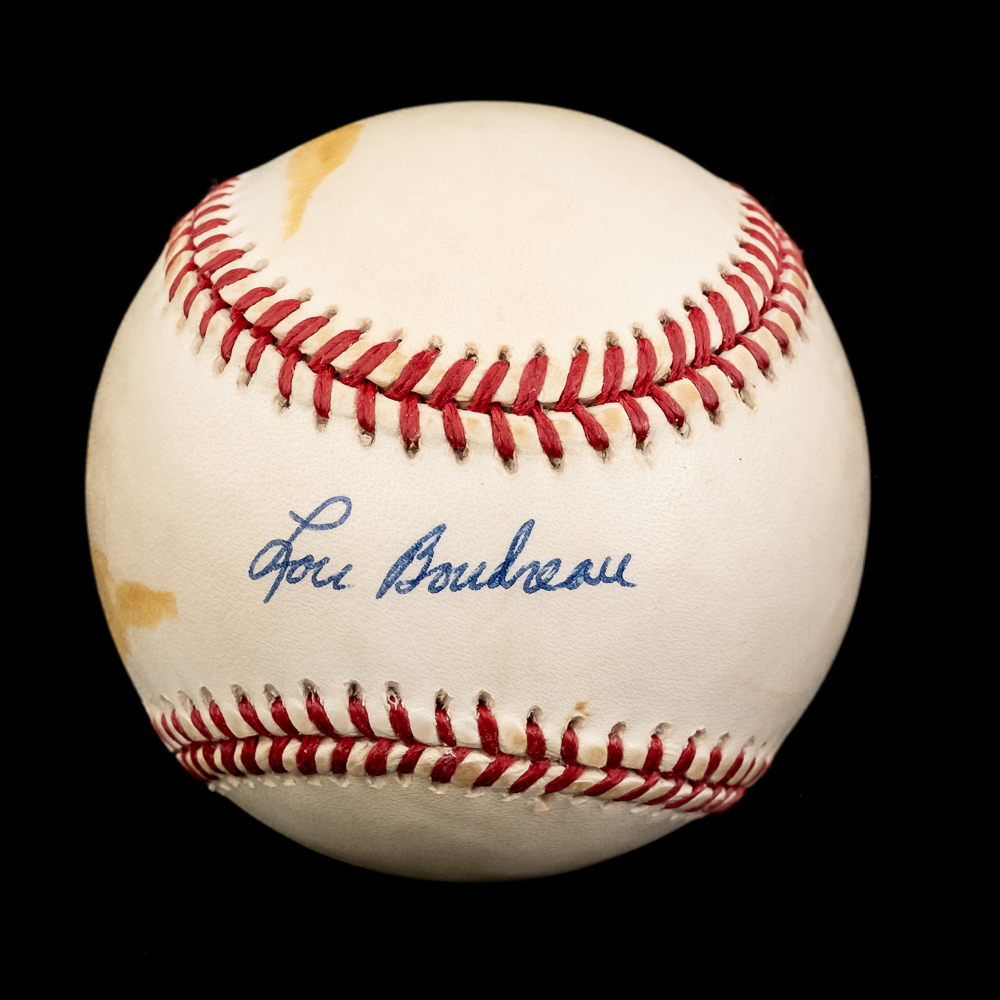 T Lasorda L Boudreau B Bell B Valentine AUTO Balls