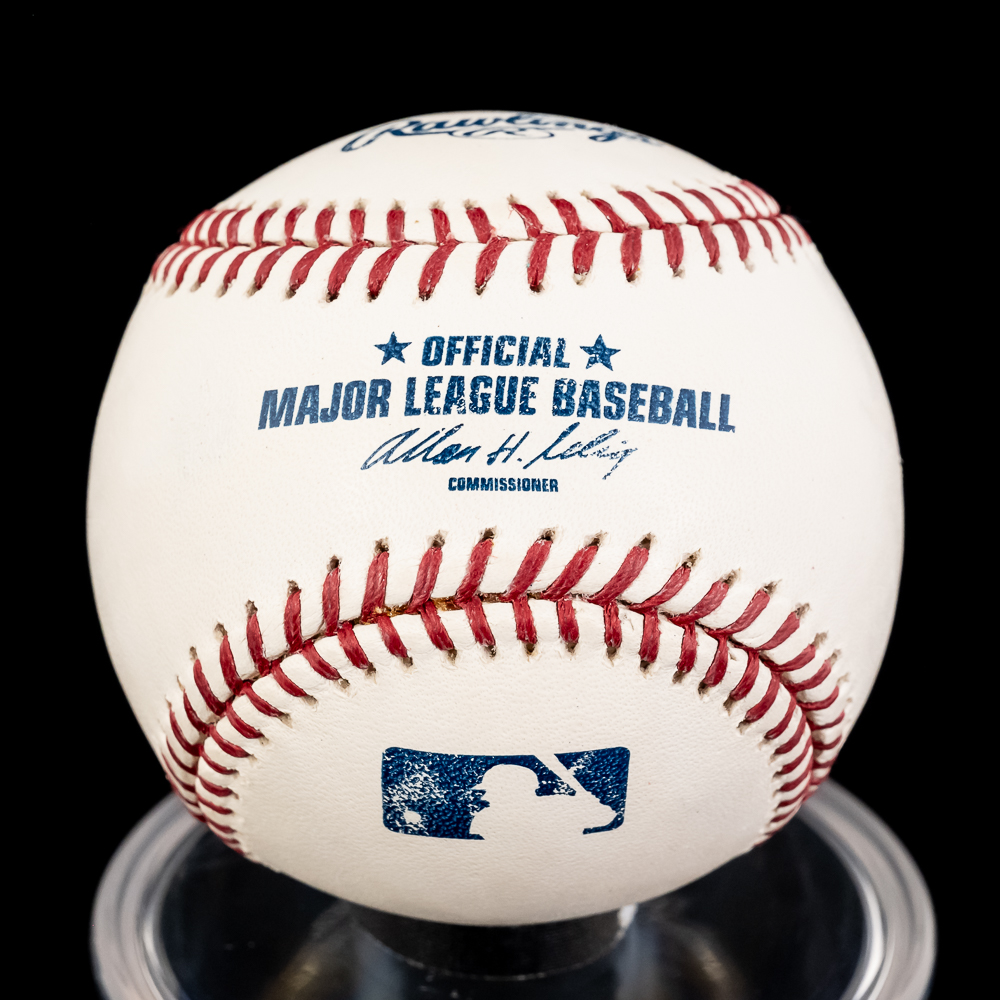 ATL Chipper Jones & Mike Bielecki Signed Baseballs