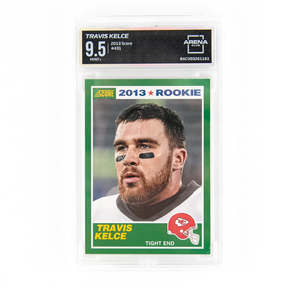 2013 Travis Kelce Score #431 Rookie Card Arena 9.5