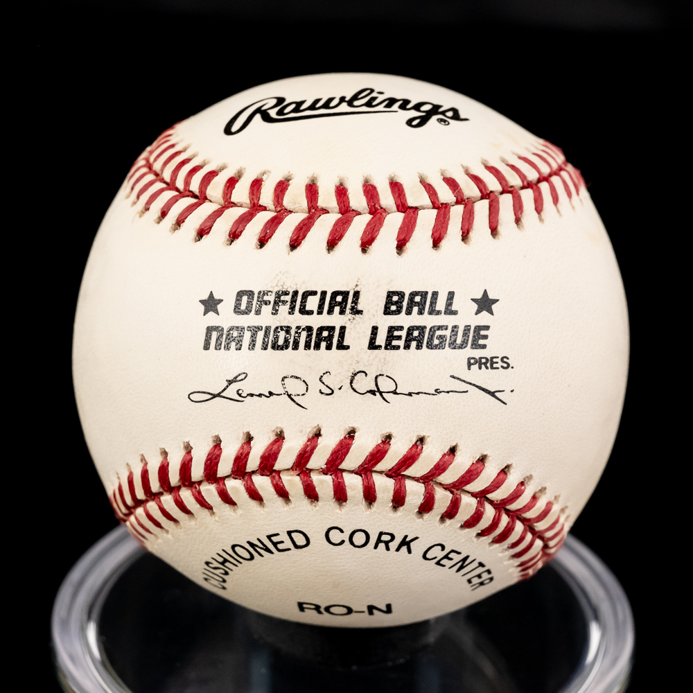 Larry & Norm Sherry Autographed ONL Baseball