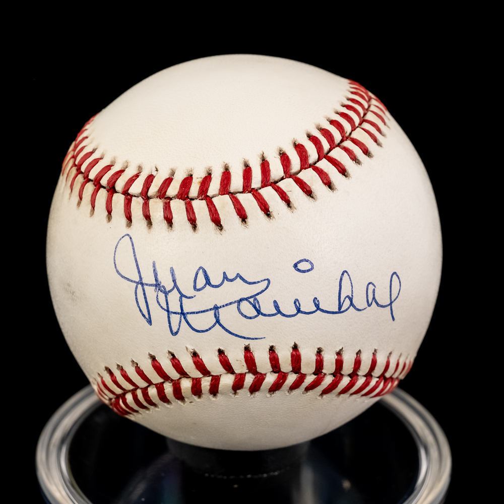 Minnie Minoso & Juan Marichal AUTOGRAPHED Baseball