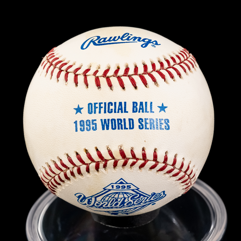 ATL Chipper Jones & David Justice Signed Baseballs