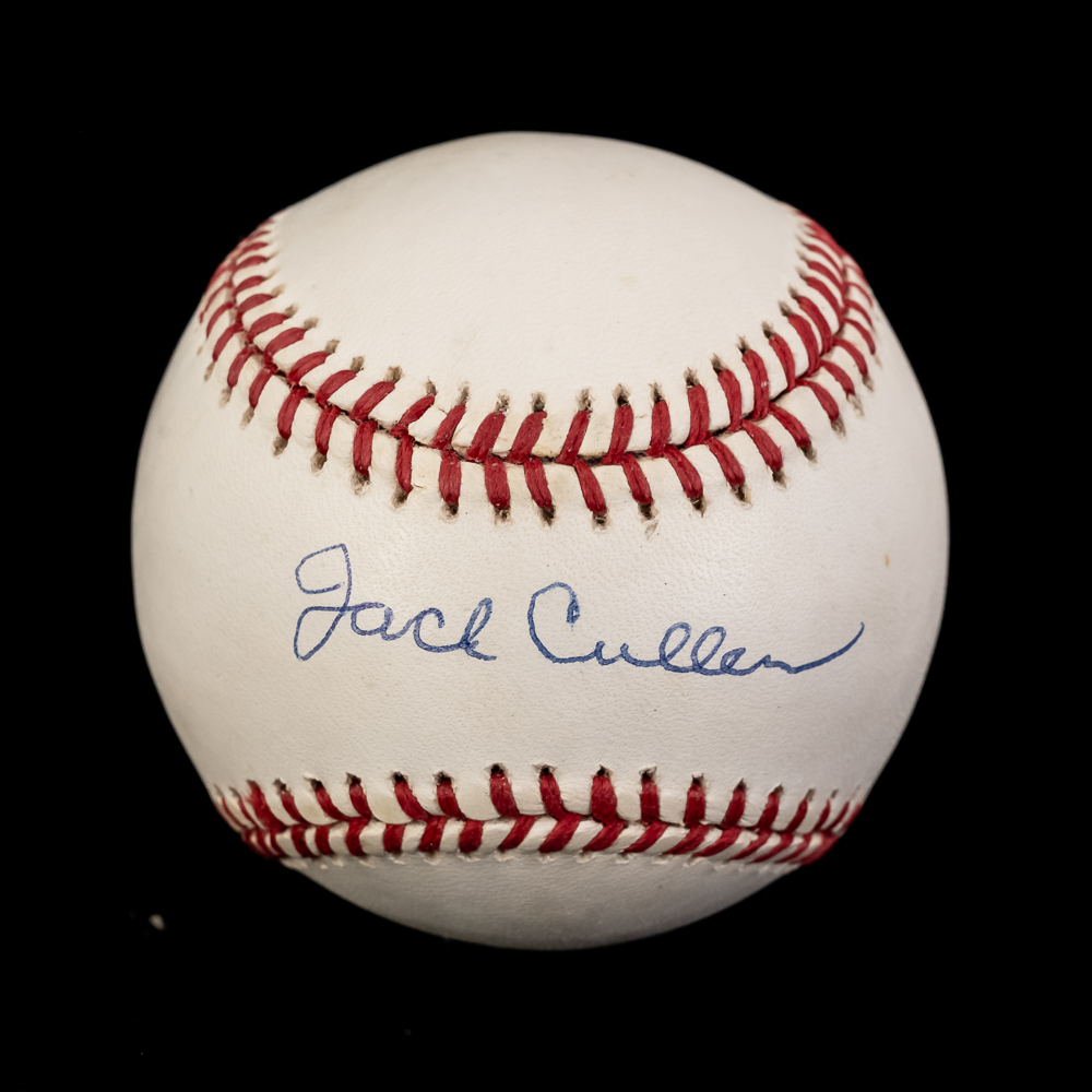 Bill Dickey & Jack Cullen Autographed Baseballs