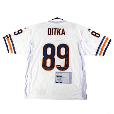 Mike Ditka Autographed Chicago Bears Jersey w COA. Chicago Bears Great Iron Mike Ditka 
