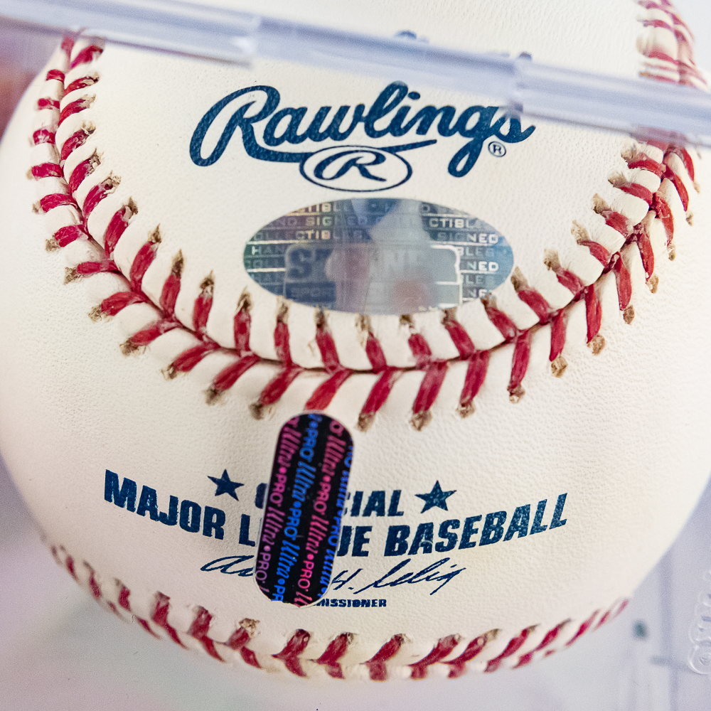 Hank Aaron Autographed MLB Baseball w JSA LOA +