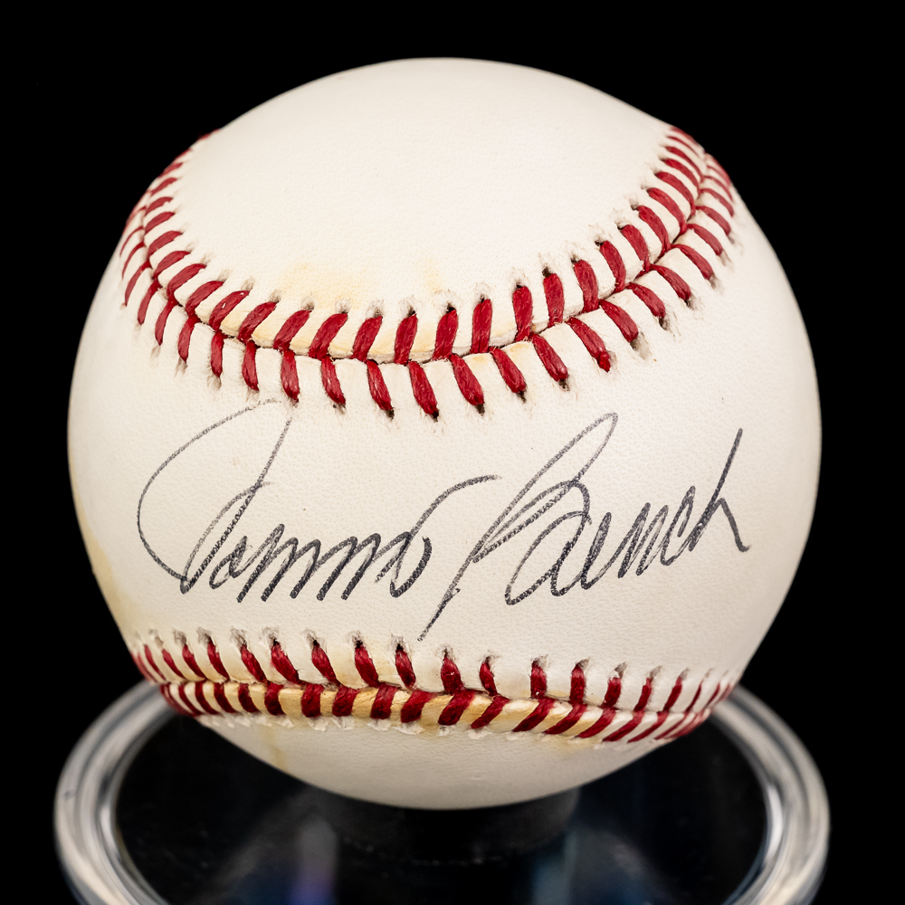 Rose Bench & Morgan Autogrphed MLB Baseballs