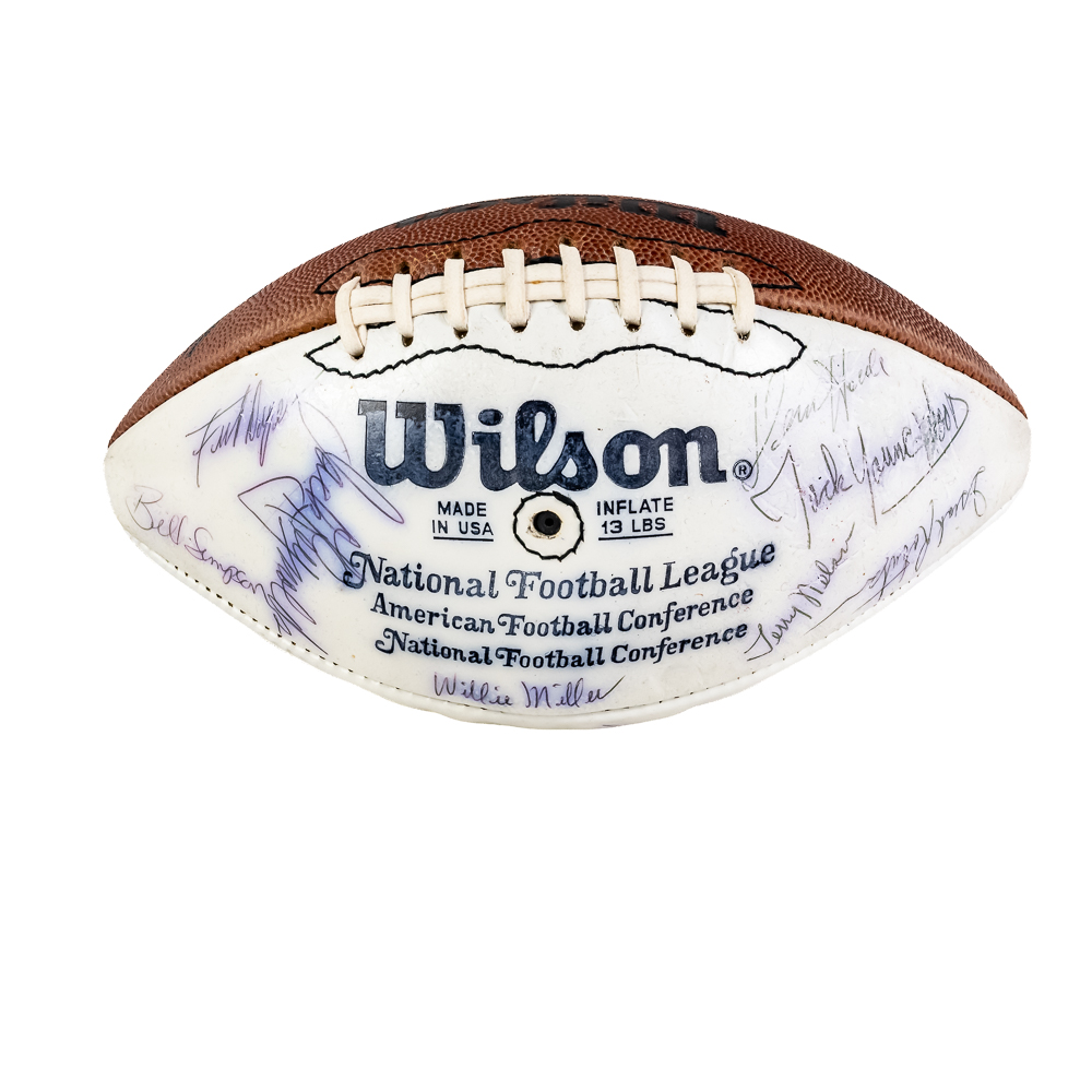 77-78 LA Rams Team Signed Wilson Football & More