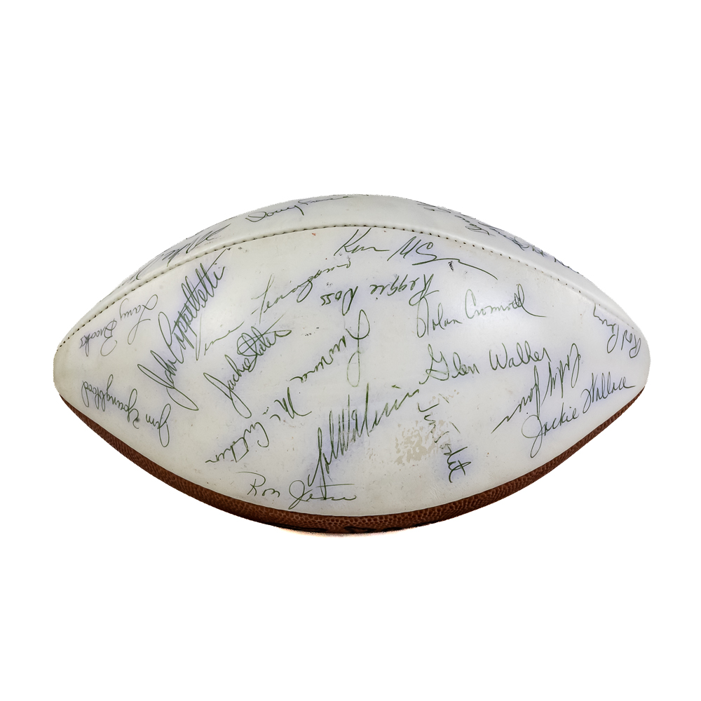 77-78 LA Rams Team Signed Wilson Football & More