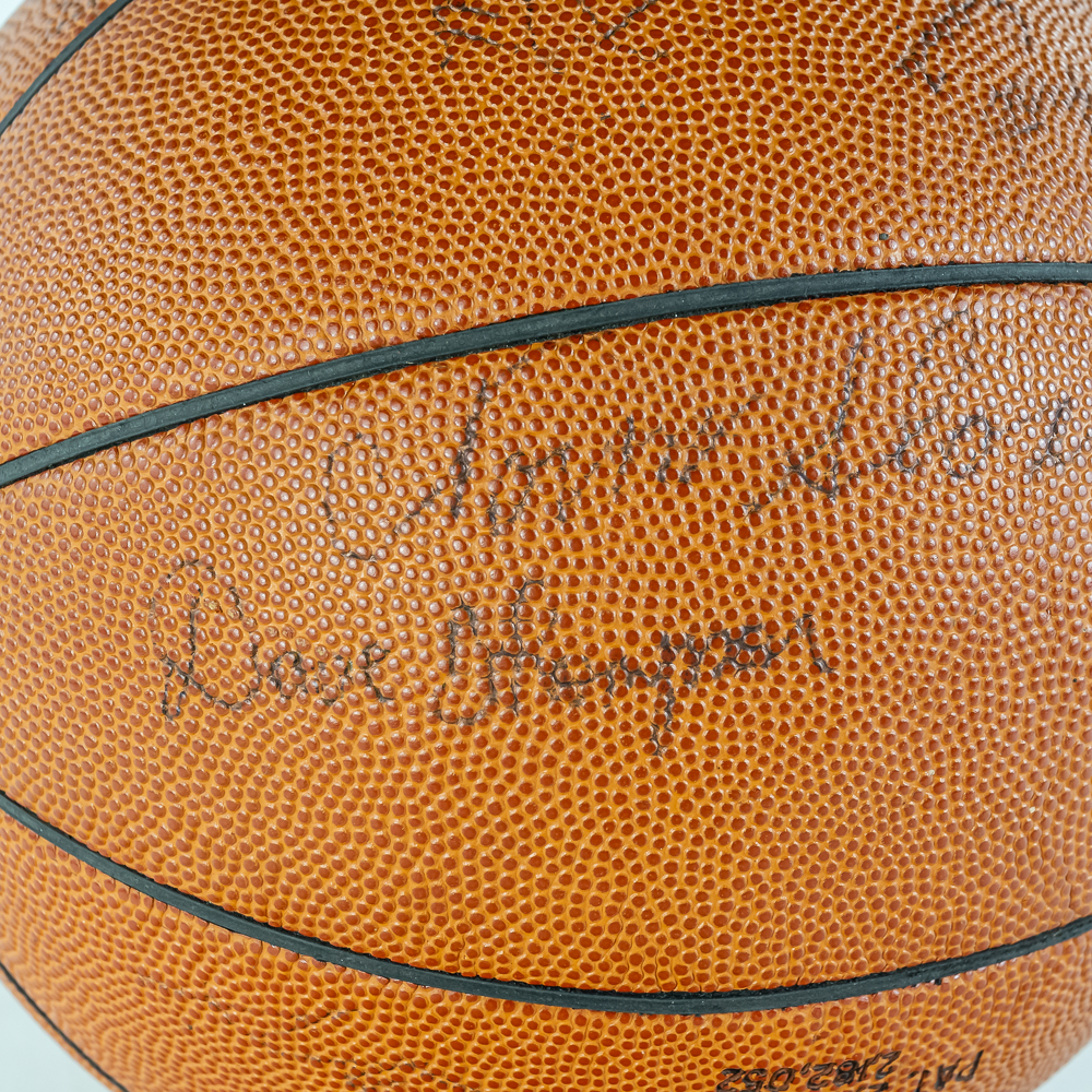 73-74 NCAA NC State Natl Champ Autographed Ball
