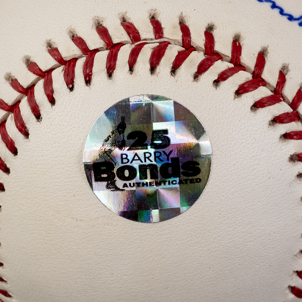 (2)Barry Bonds Autographed ONL MLB Baseballs w COA