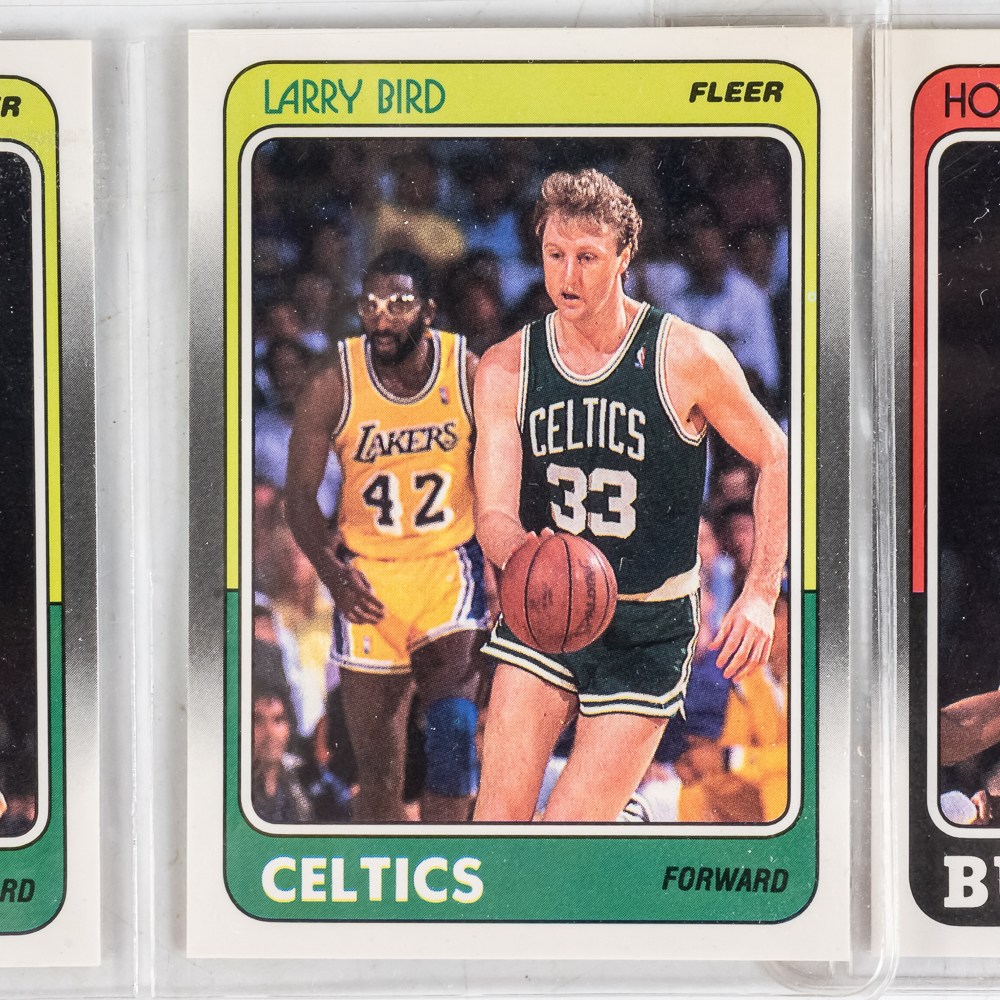 88-89 Fleer NBA Basketball Complete Set w Stickers