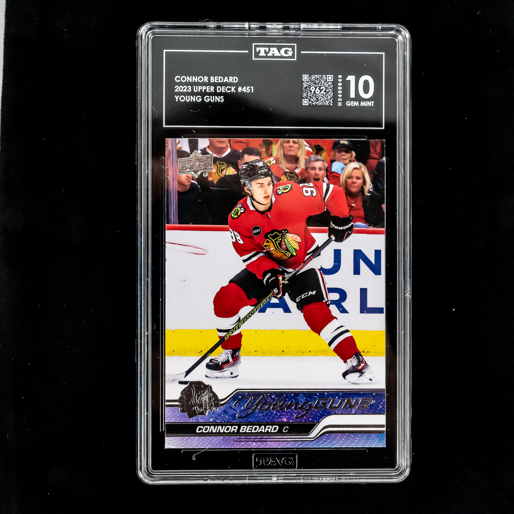 2003 Connor Bedard Upper Deck #451 YG RC TAG GM 10