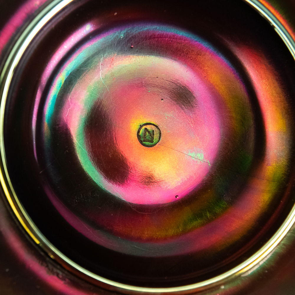 Carnival Glass: N'wood Butter Dish