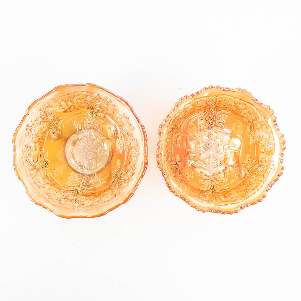 Carnival Glass: Fenton Panther 6-Pc