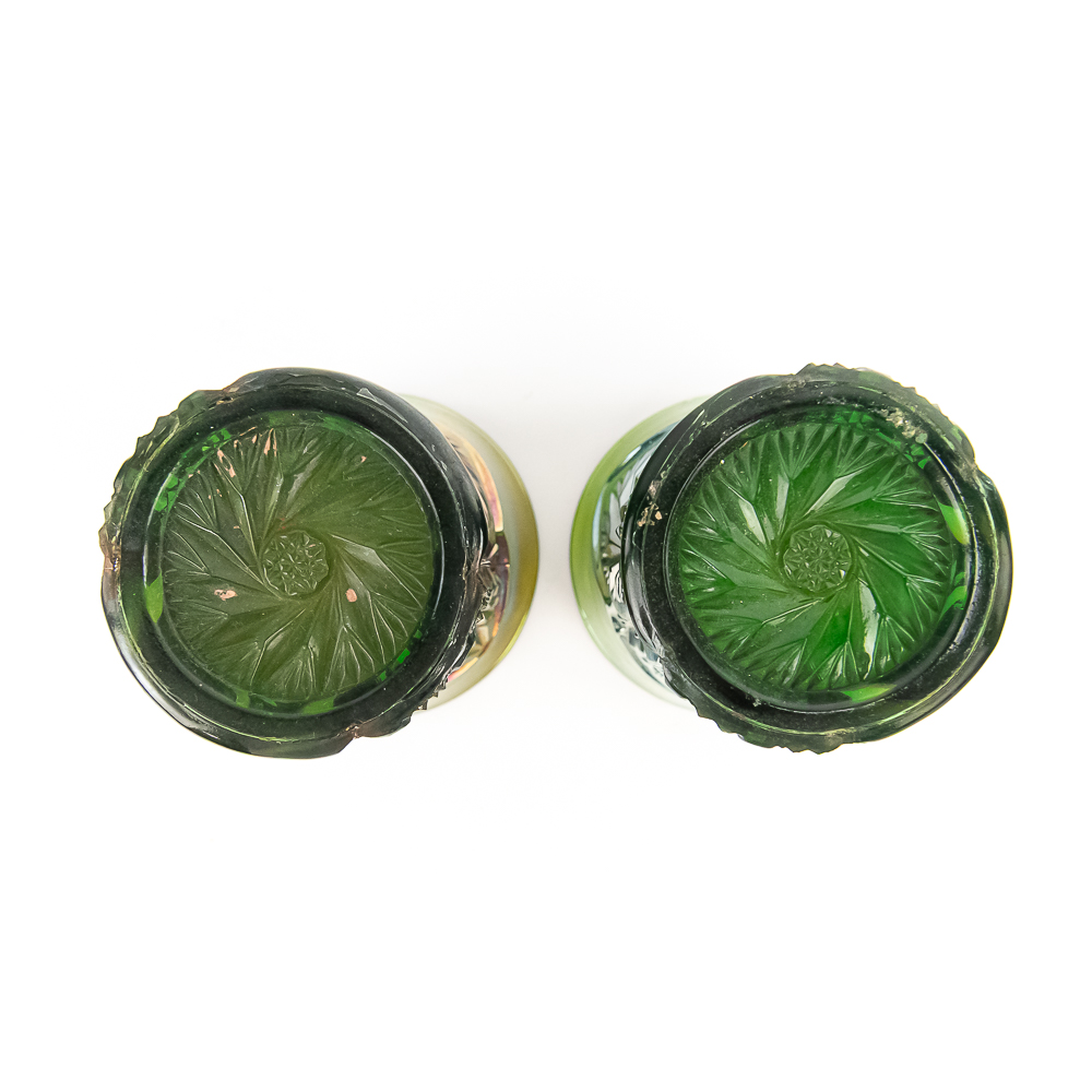 Carnival Glass: Cambridge Tumblers 2-Pc