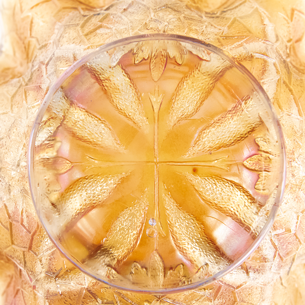Carnival Glass: Four Flowers Variant