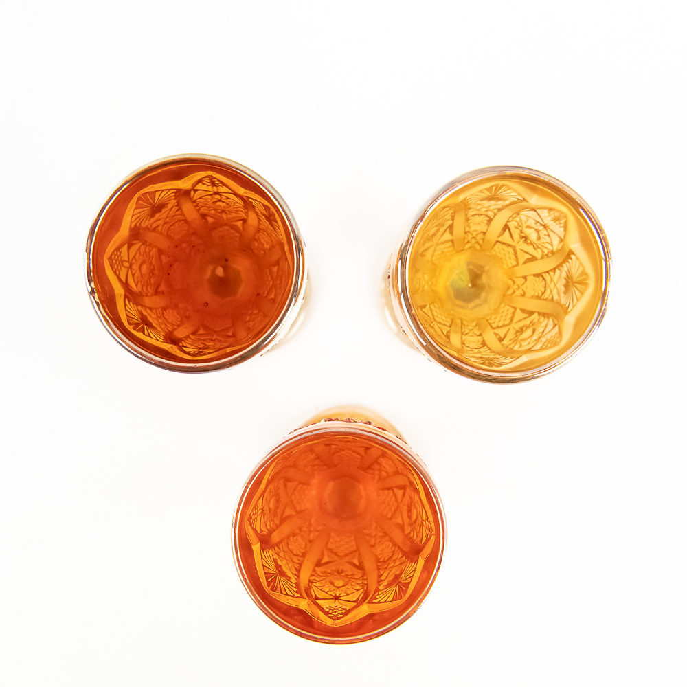 Carnival Glass: Imperial Decanter 4-Pc