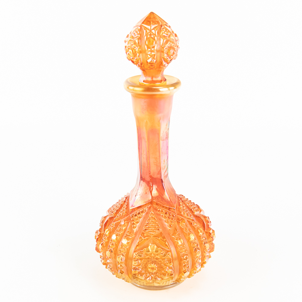 Carnival Glass: Imperial Decanter 4-Pc