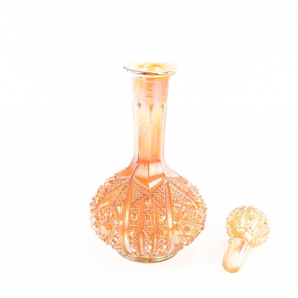 Carnival Glass: Imperial Decanter 4-Pc