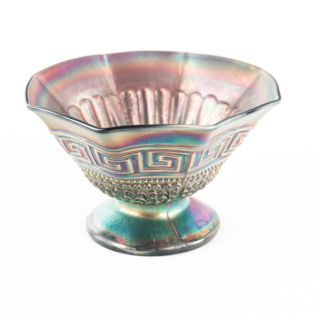 Carnival Glass Northwood: 2-Pc Lot
